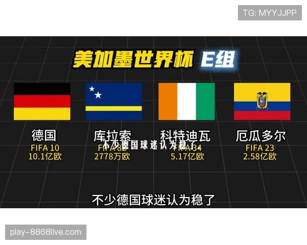 世界杯E组出线名额竞争激烈